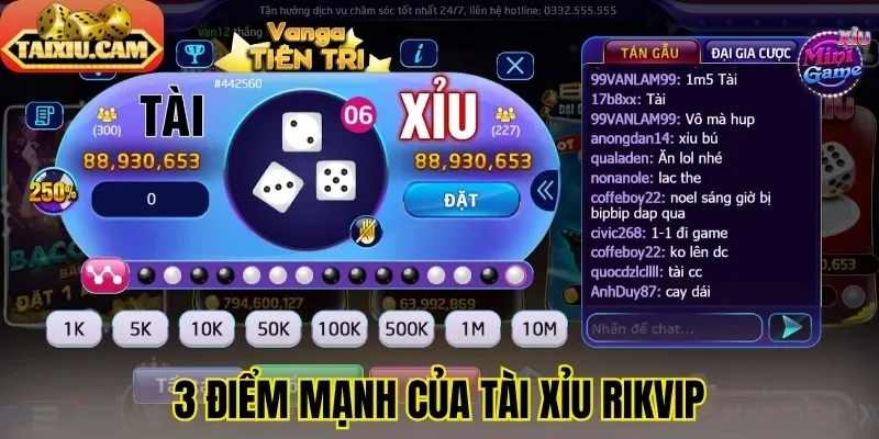 Đánh giá của hội viên về sân chơi tài xỉu Rikvip